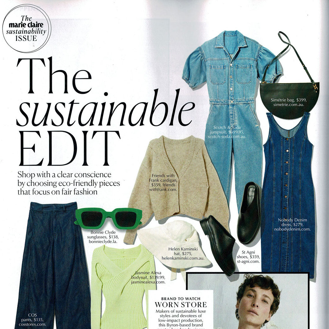 the sustainable edit with marie claire