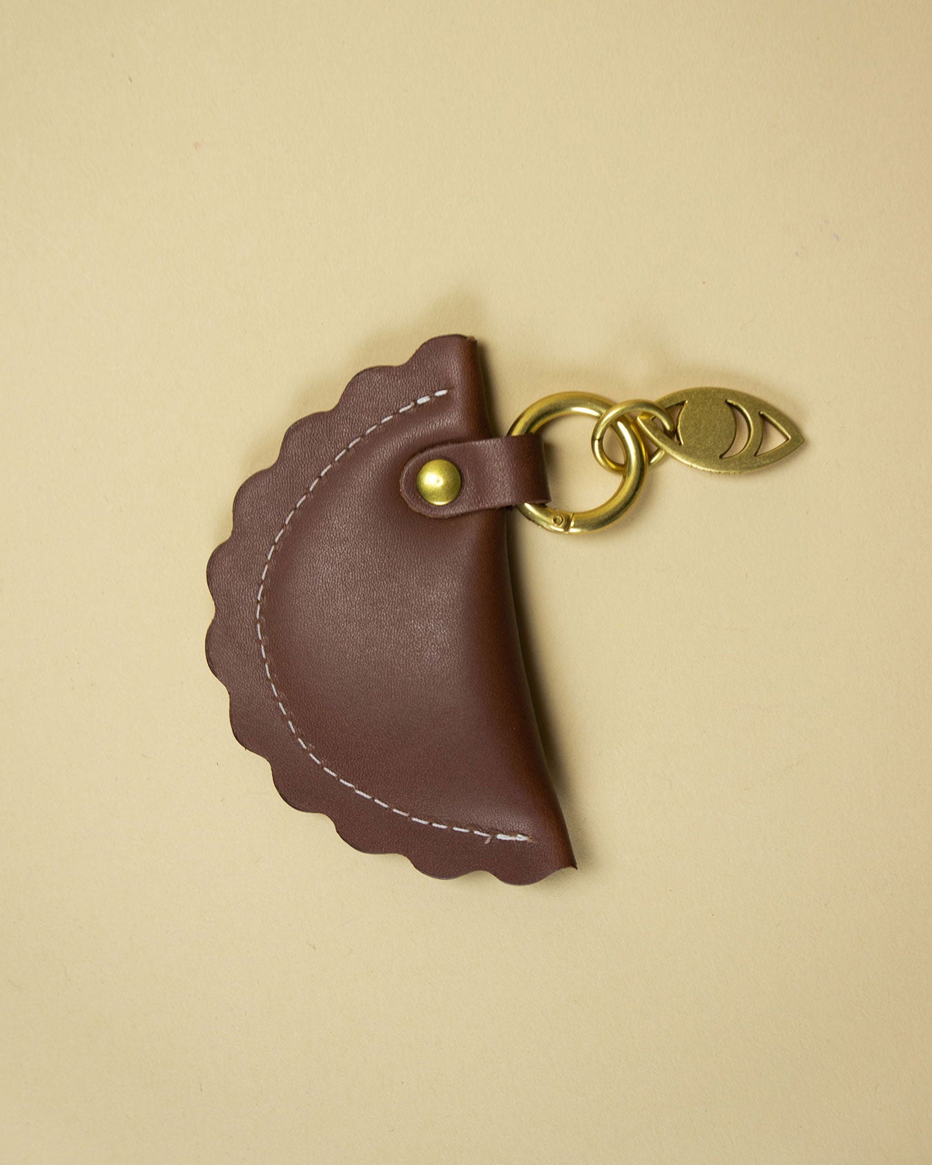 ravjul bag charm / red rock