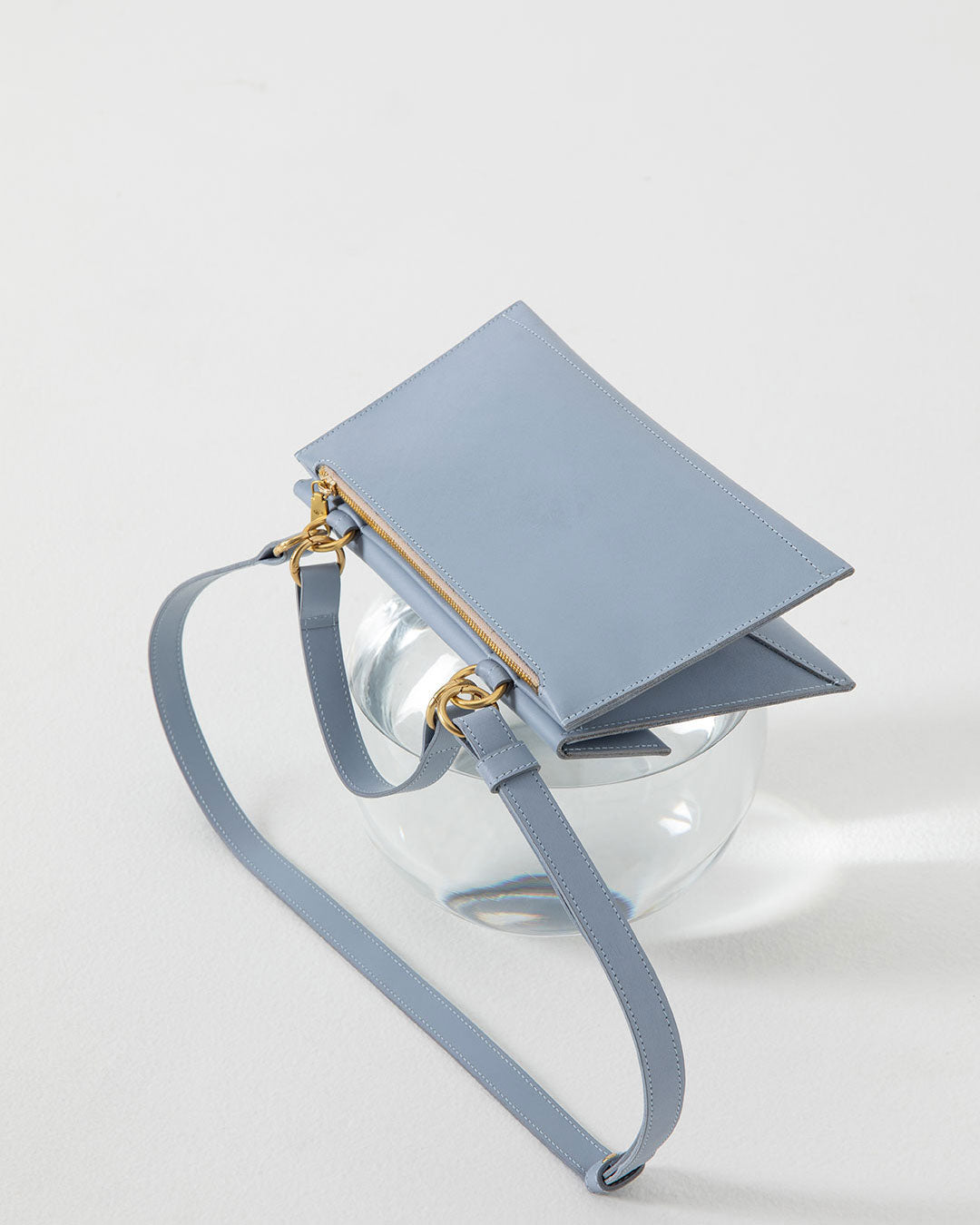 simetrie bay bag / mist blue