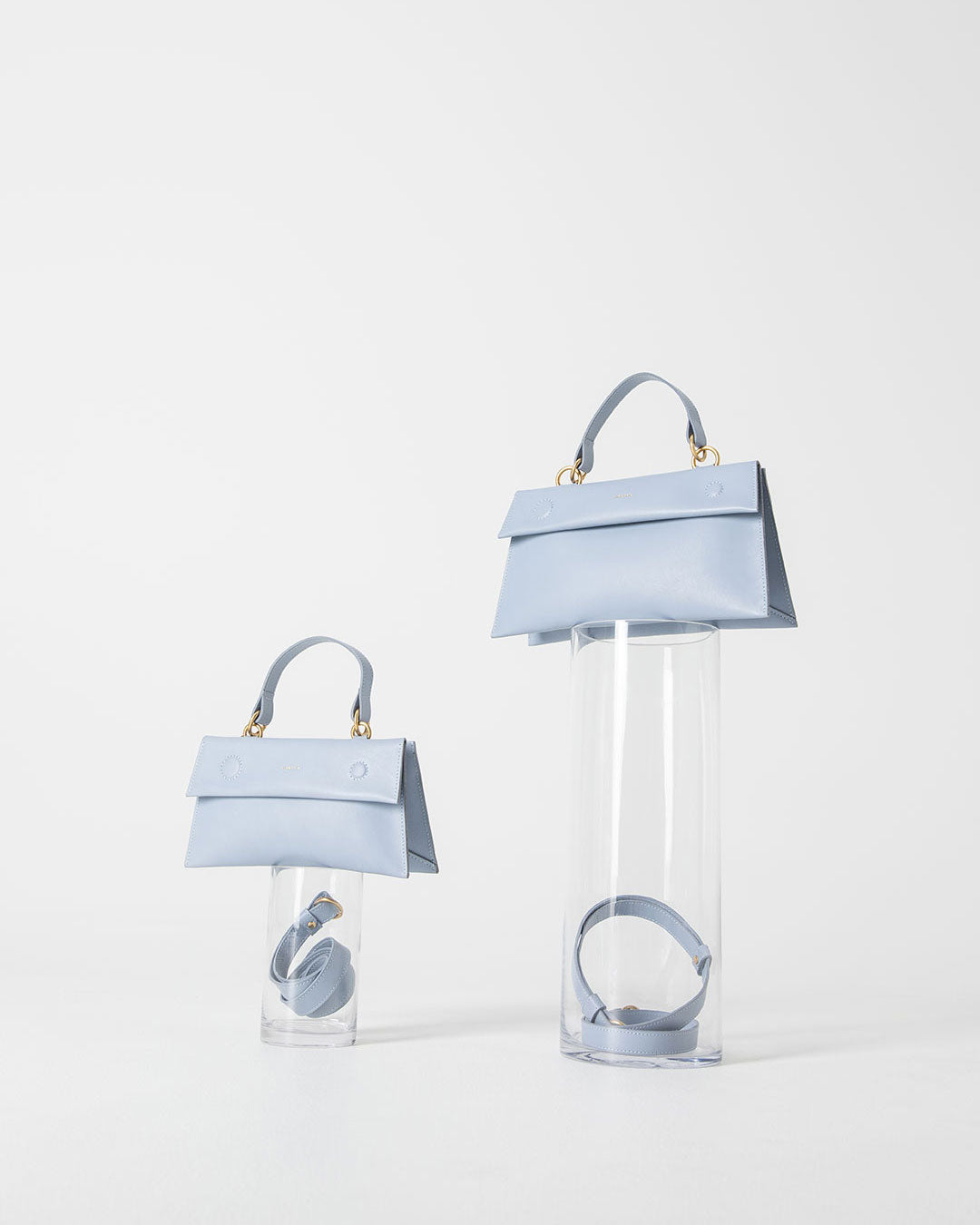 simetrie bay bag / mist blue