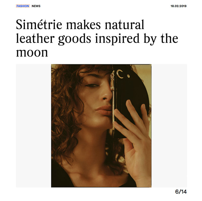 fashion journal - simétrie makes natural goods inspired by the moon