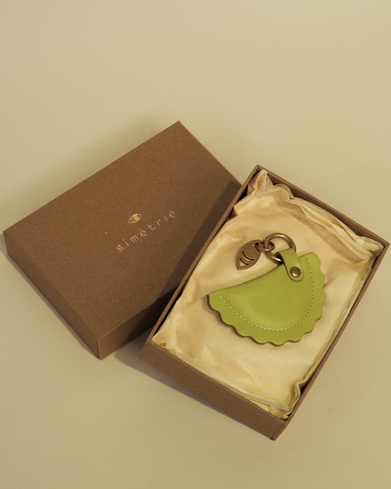 ravjul bag charm / matcha