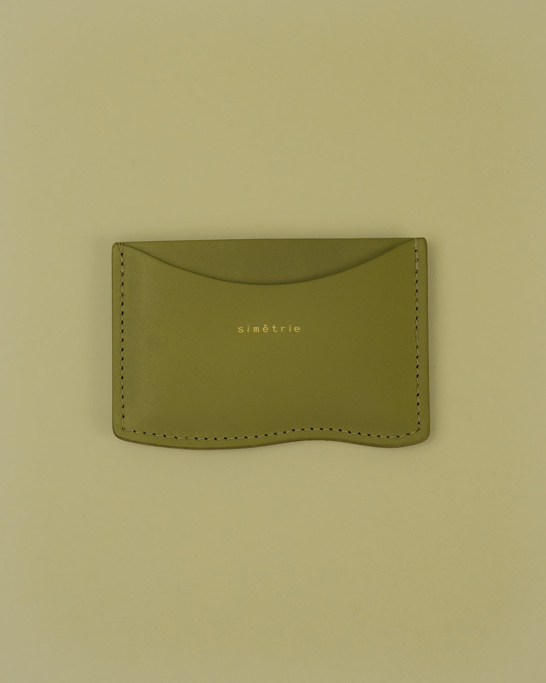 pisces card wallet / fig