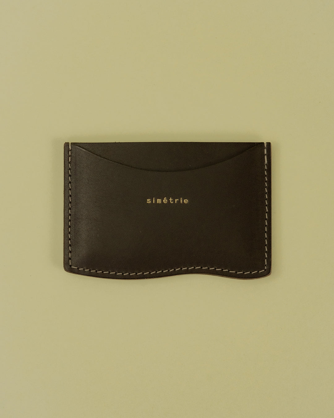 pisces card wallet / peppercorn