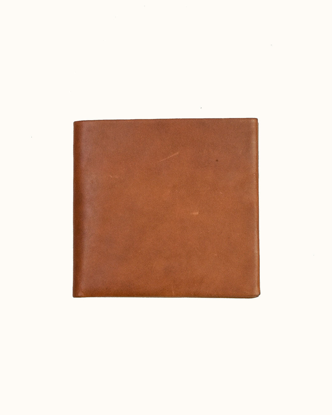 busyman x simétrie one piece bifold wallet / tan