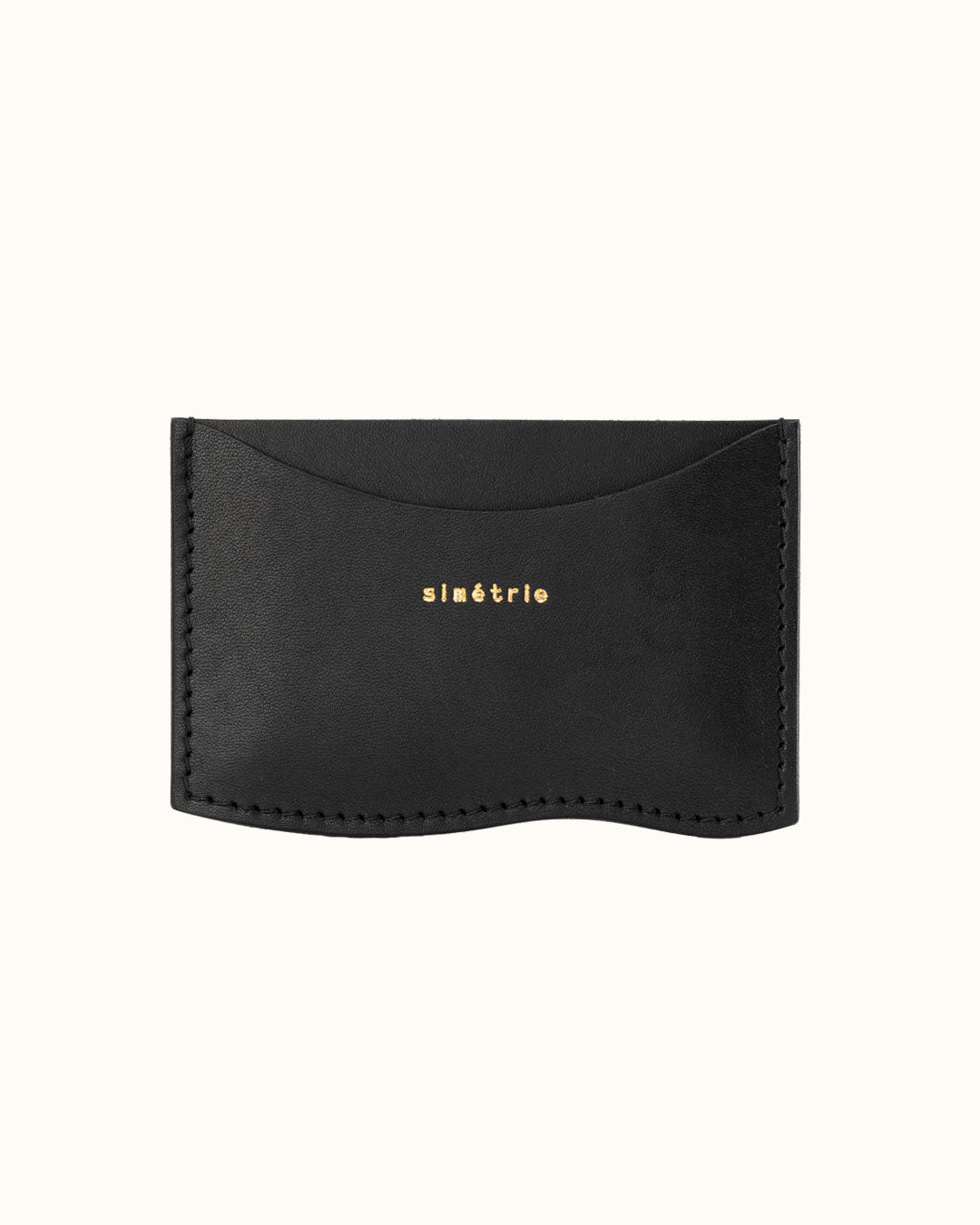 pisces card wallet / black rock