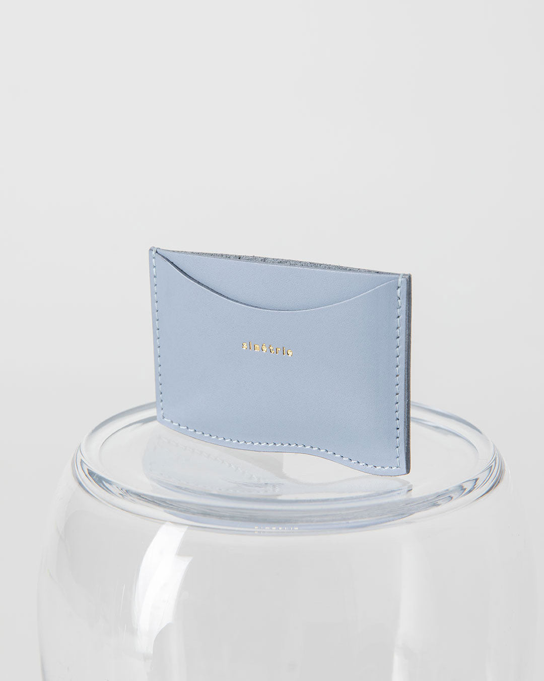 pisces card wallet / mist blue