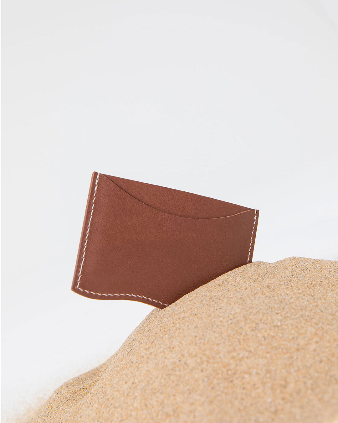 pisces card wallet / red rock
