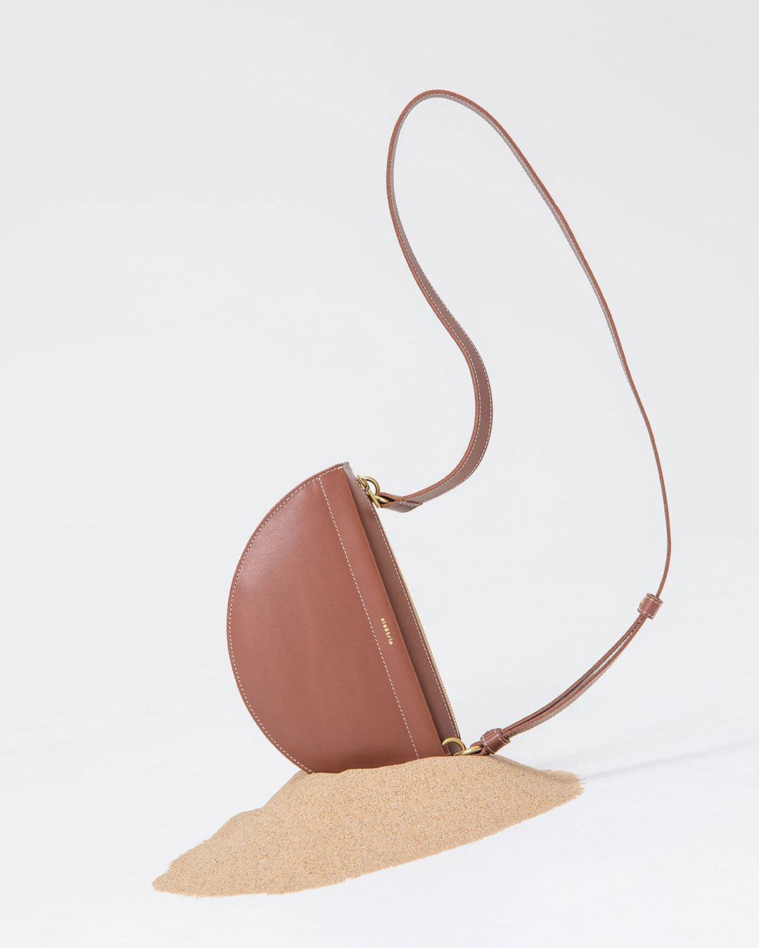 thick lune bag / red rock