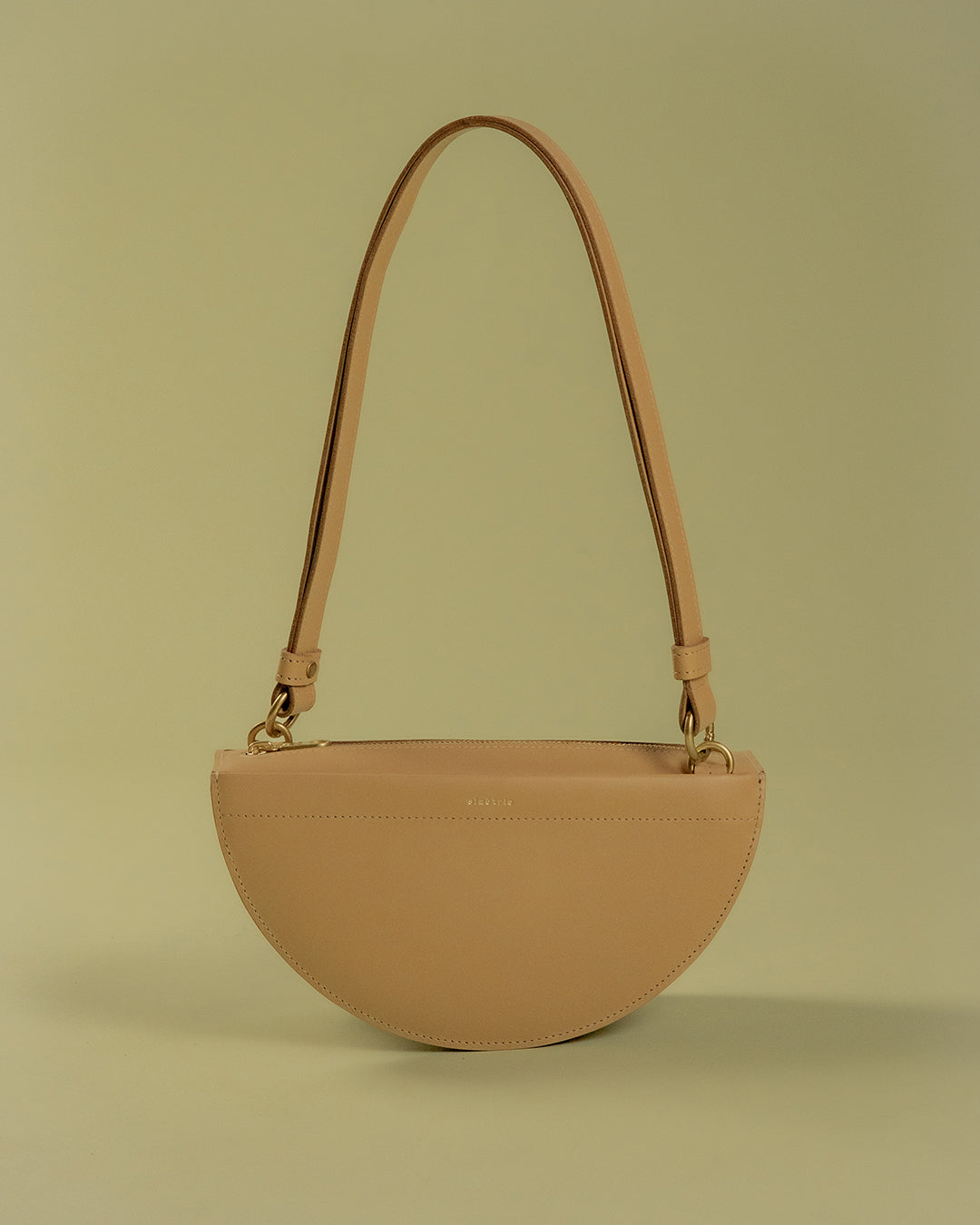 thick lune bag / almond