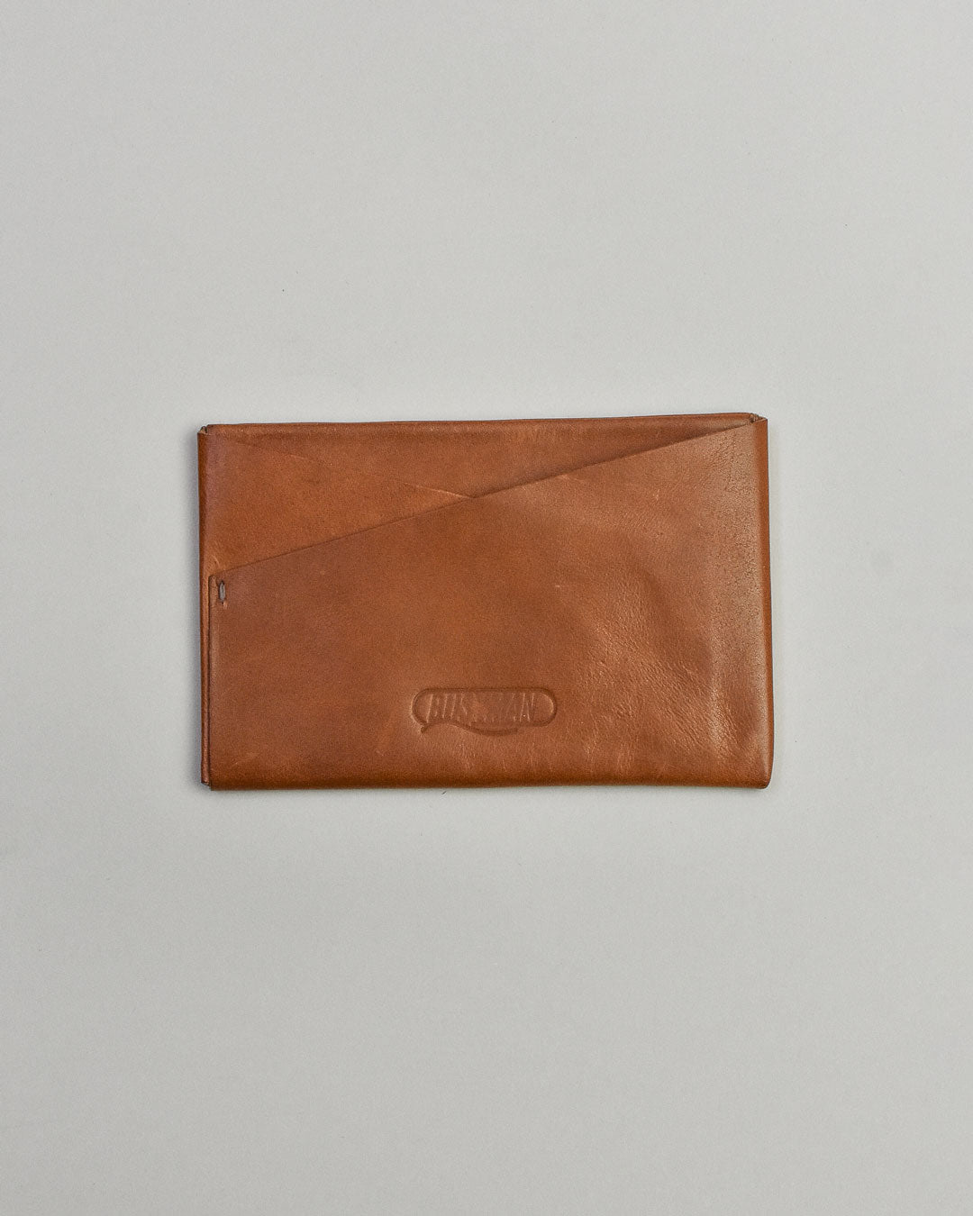 busyman x simétrie one piece card wallet / tan