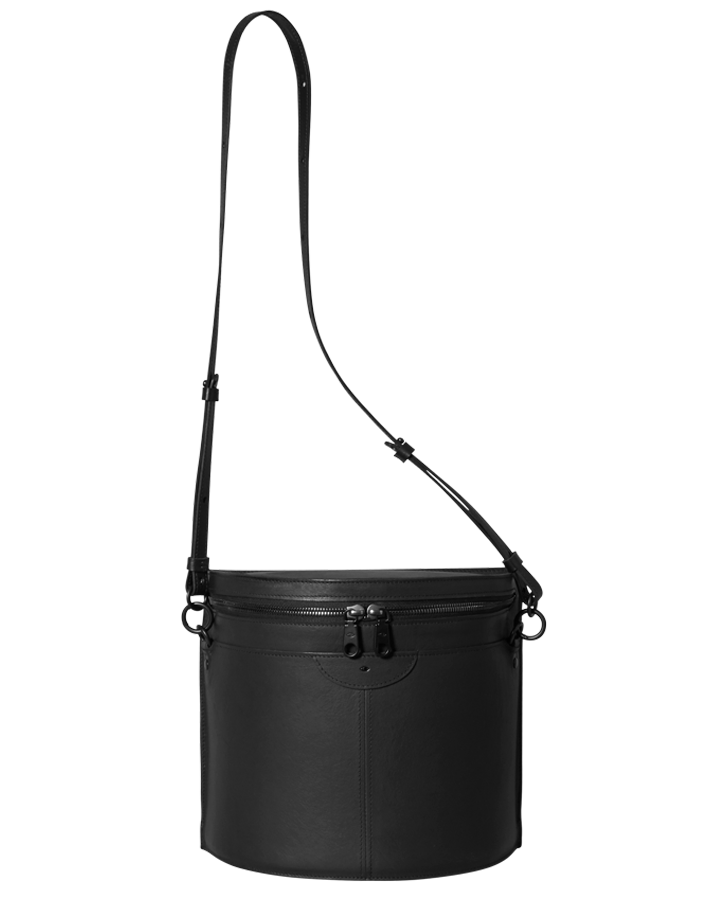 crescent moon bucket bag /  night