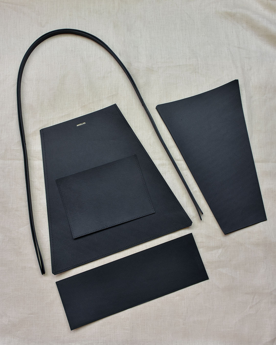 elevation tote leather kit / night