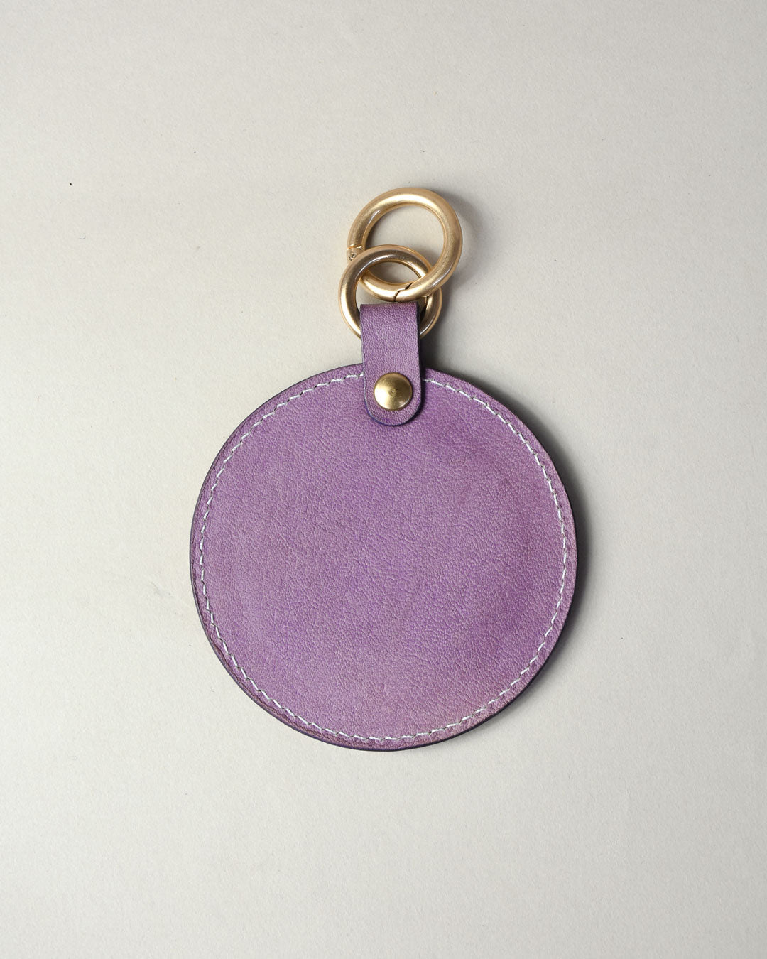 full moon mirror charm / lavender