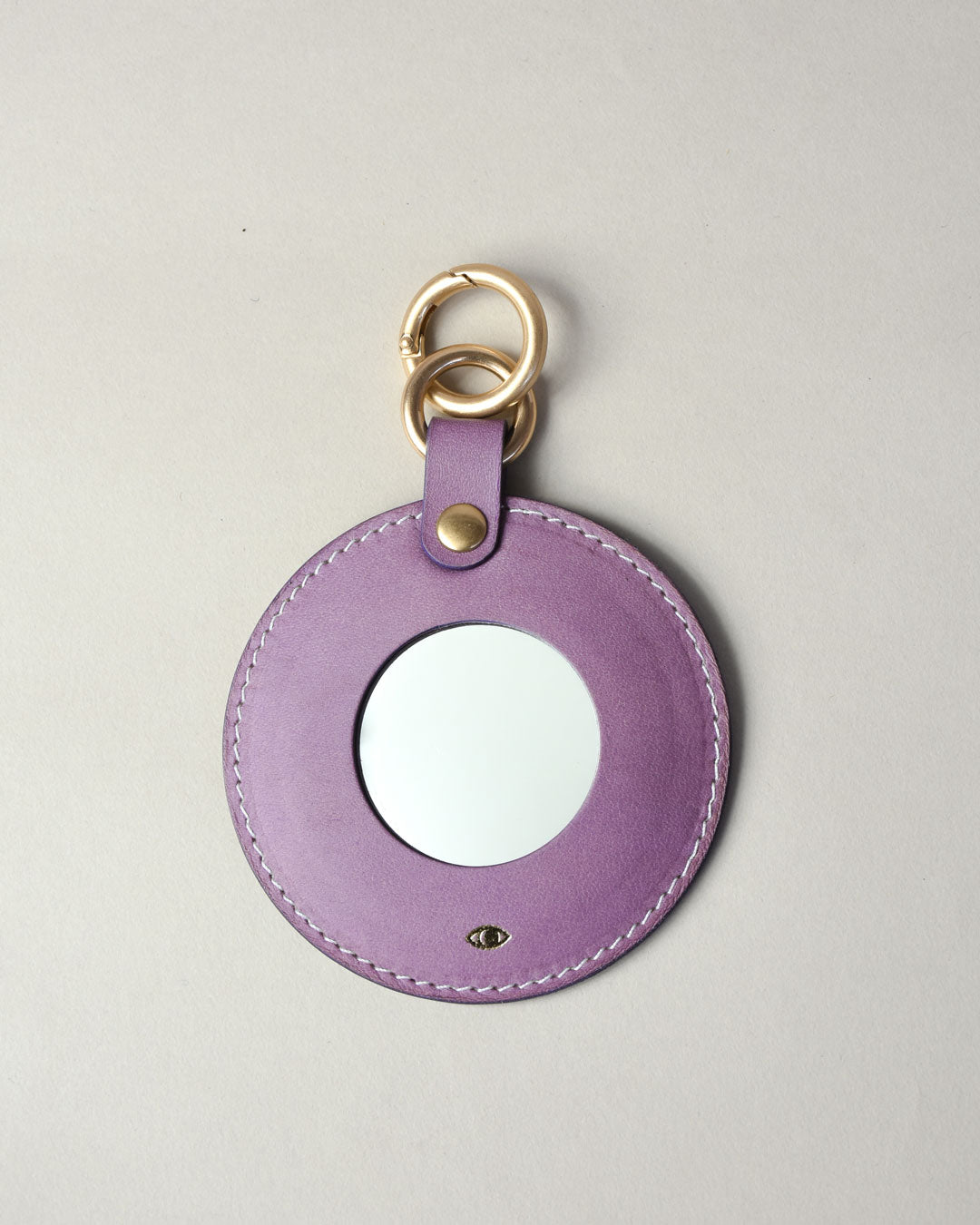 full moon mirror charm / lavender