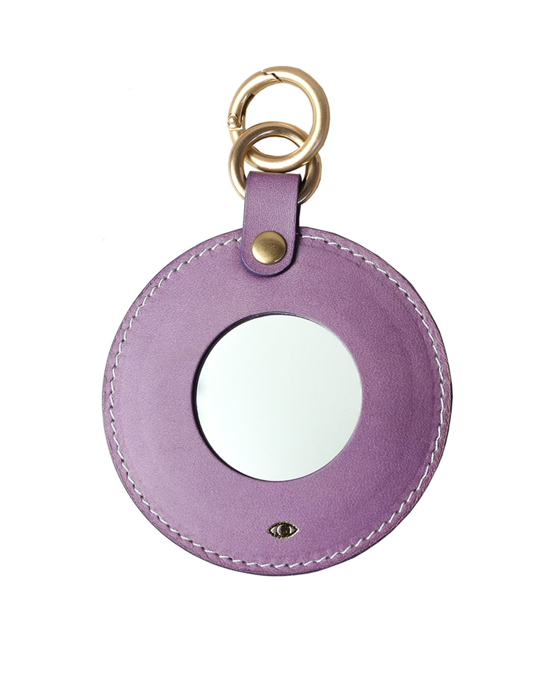 full moon mirror charm / lavender