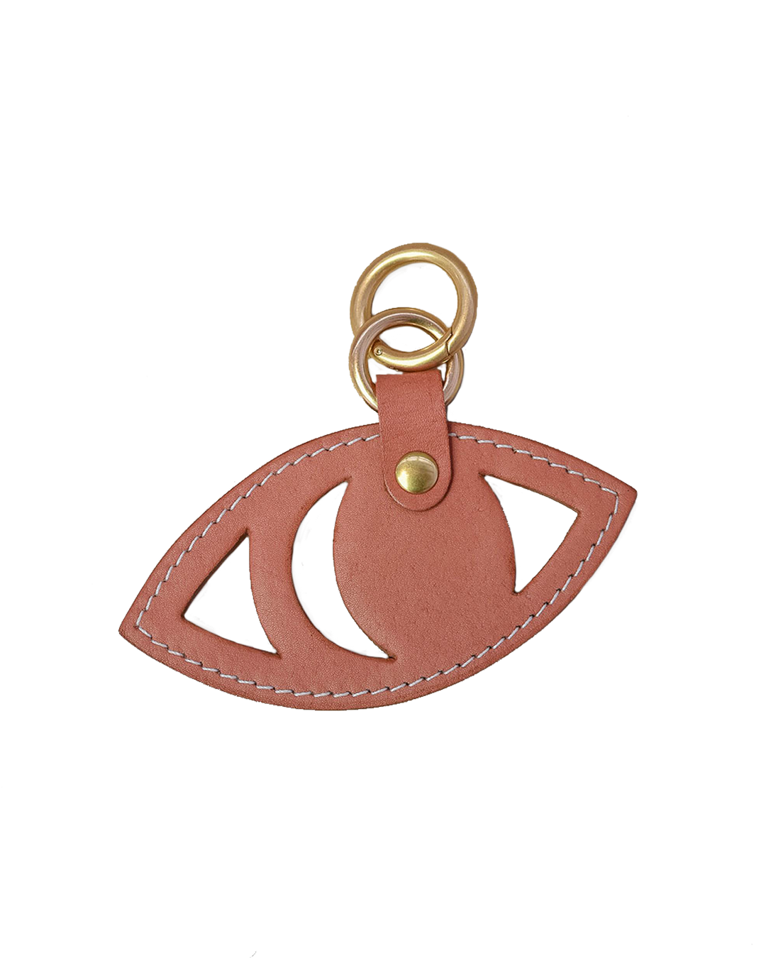 gaze bag charm / red earth