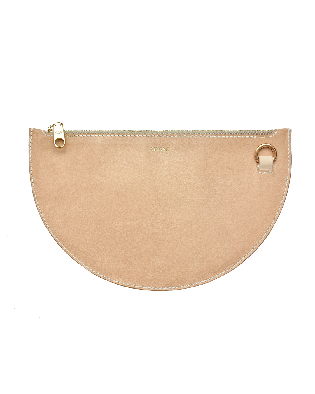 m moon phone pouch leather kit / natural