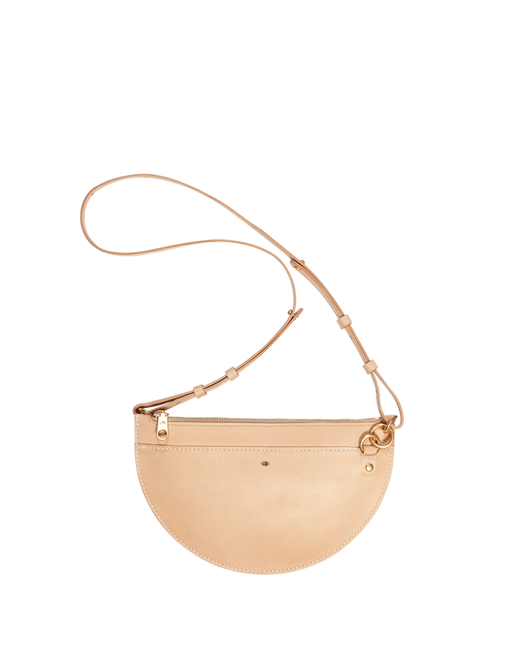 m crescent moon bag / natural