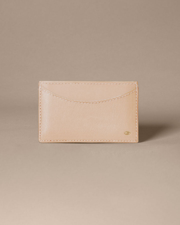 new moon card wallet / natural