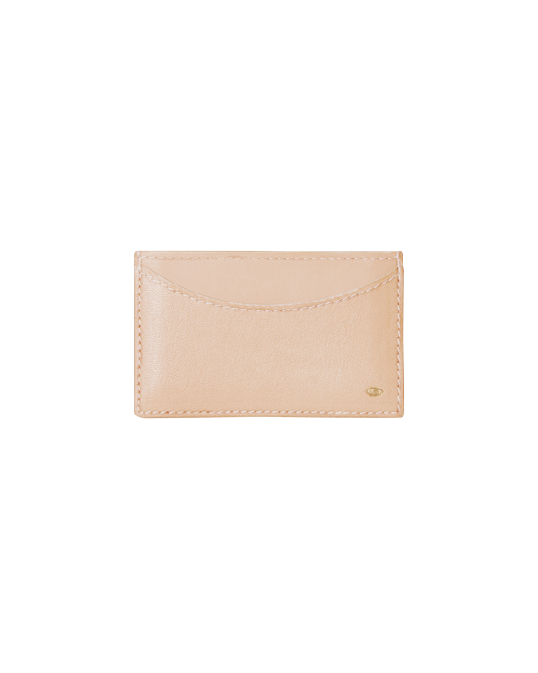 new moon card wallet / natural