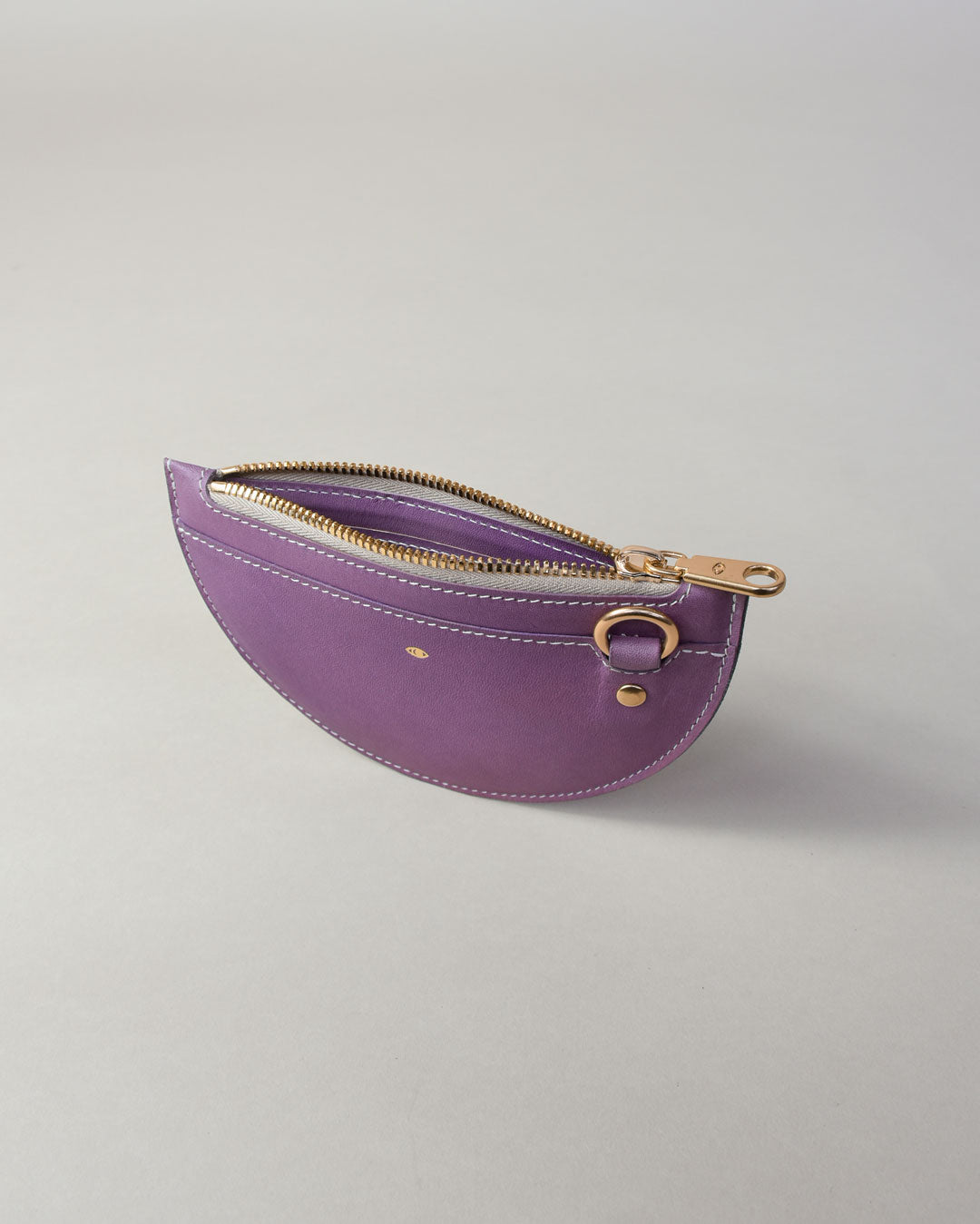 xs crescent moon pouch / lavender