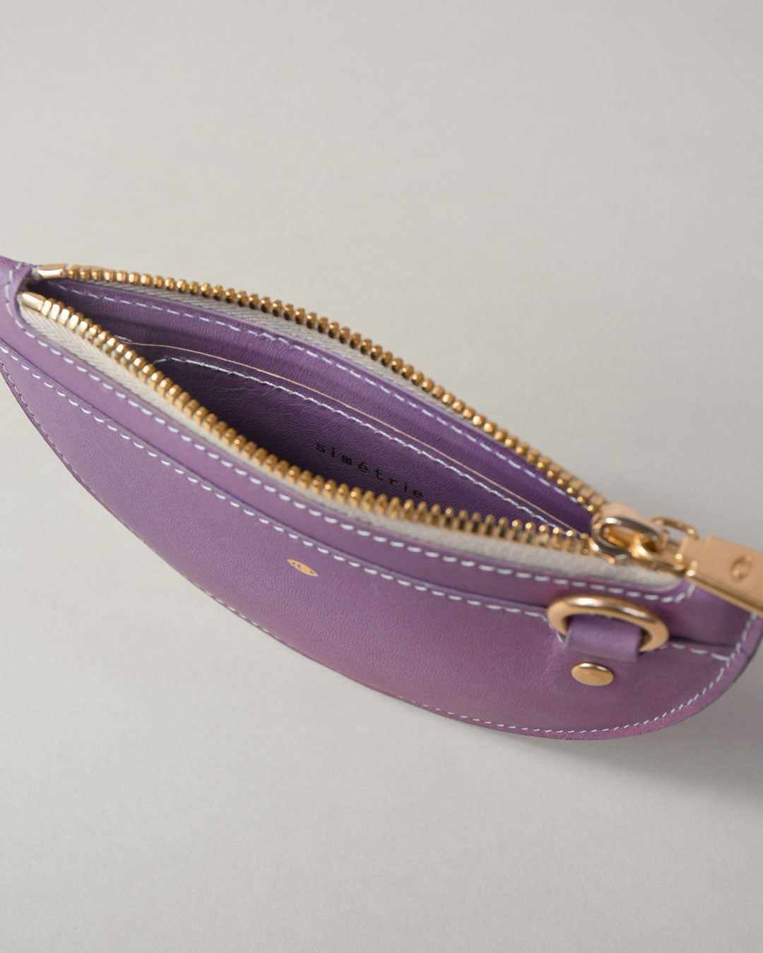 xs crescent moon pouch / lavender